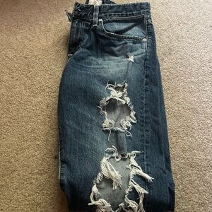 Women’s 28 AG ripped boyfriend jeans
